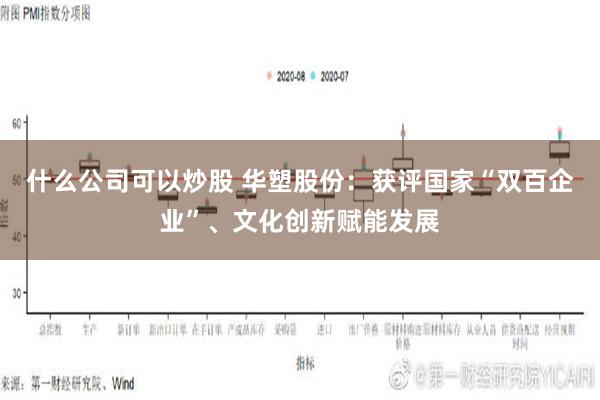 什么公司可以炒股 华塑股份：获评国家“双百企业”、文化创新赋能发展