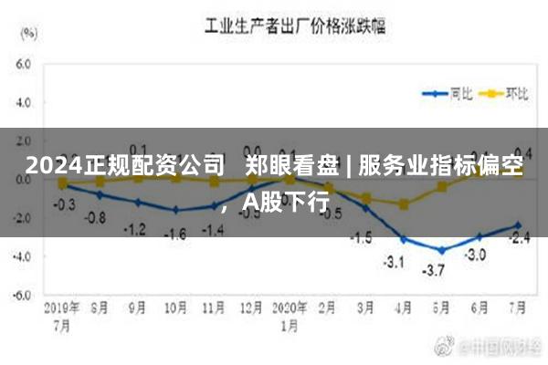 2024正规配资公司   郑眼看盘 | 服务业指标偏空，A股下行